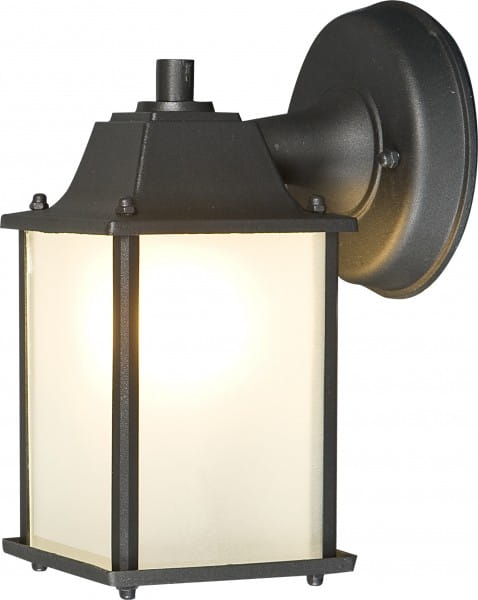 SPEY Außenwandleuchte klassisch Aluminium/Glas schwarz/gold/weiß Außenlampe Wandlampe E27 60W